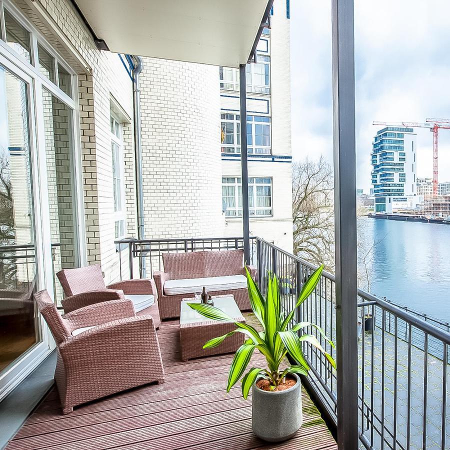 Family-Friendly Waterfront Loft, 3 Bedrooms, 130 M2 Berlin Bagian luar foto